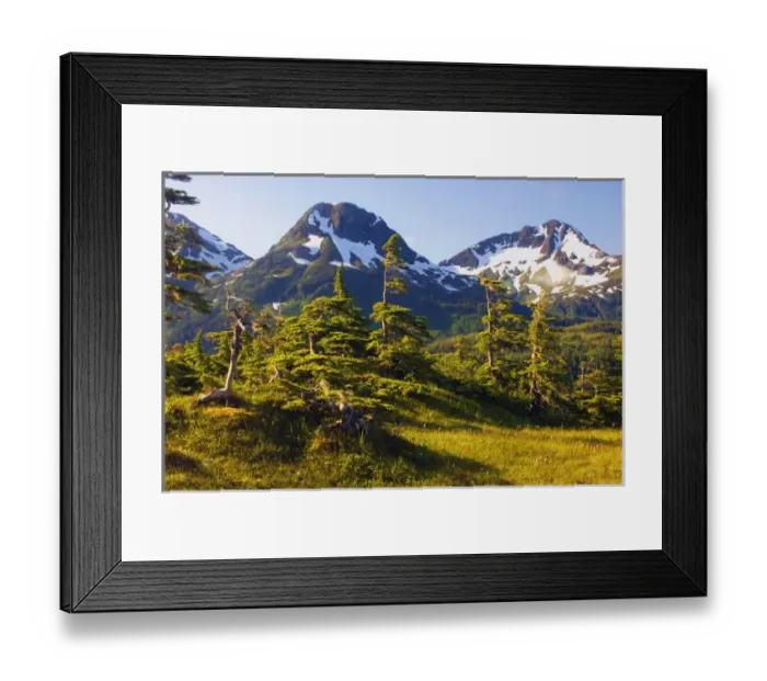 Framed Print : Mount Eccles Near Cordova, Alaska