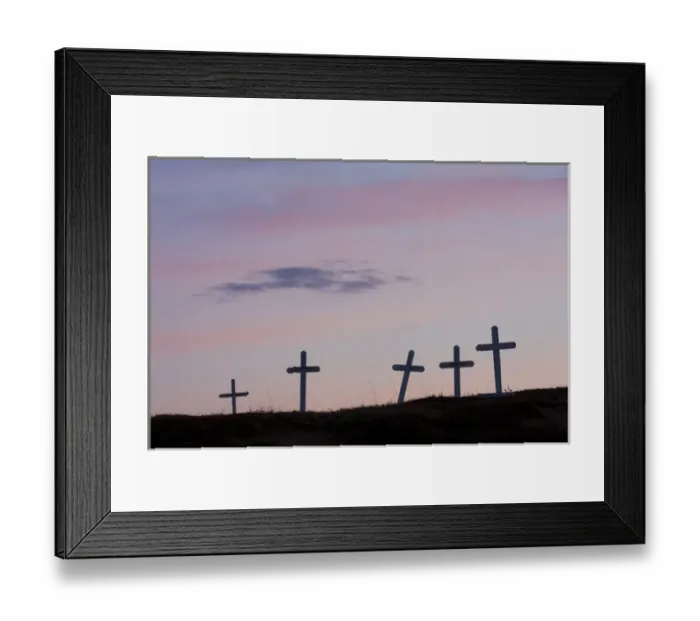 Framed Print : Grave Markers, Seward Peninsula, Alaska Framed Print : Grave Markers, Seward Peninsula, Alaska
