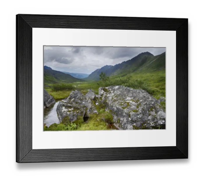 Framed Print : USA, Alaska, Hatchers Pass Framed Print : USA, Alaska, Hatchers Pass