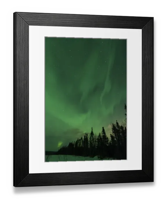 Framed Print : US, AK, Fairbanks. Northern Lights display Framed Print : US, AK, Fairbanks. Northern Lights display