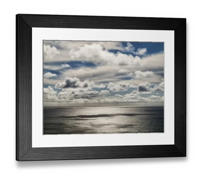 Framed Print : USA, California, La Jolla, Coastal clouds over the Pacific Framed Print : USA, California, La Jolla, Coastal clouds over the Pacific