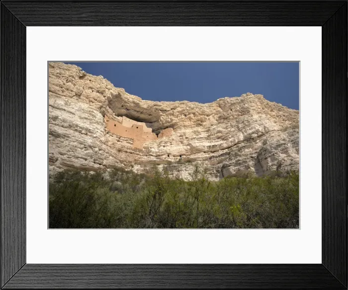 Framed Print : Montezuma Castle National Monument, Arizona. HDR image Framed Print : Montezuma Castle National Monument, Arizona. HDR image