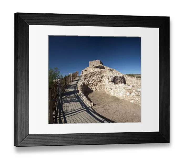 Framed Print : Tuzigoot National Monument, Arizona Framed Print : Tuzigoot National Monument, Arizona