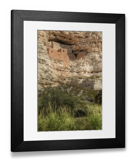 Framed Print : Montezuma Castle National Monument, Arizona. HDR Framed Print : Montezuma Castle National Monument, Arizona. HDR