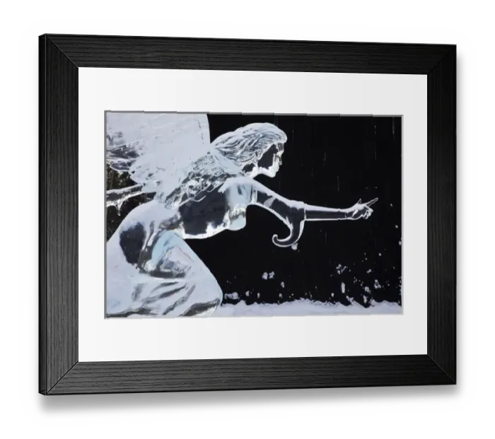 Framed Print : North America; USA; Fairbanks; World Ice Carving Championships, With Night Kights Framed Print : North America; USA; Fairbanks; World Ice Carving Championships, With Night Kights