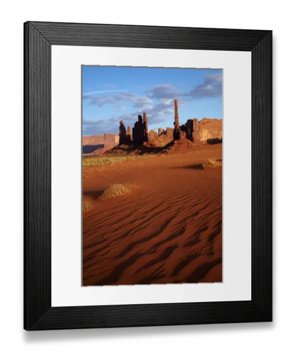 Framed Print : United States, Arizona, Navajo Nation, Monument Valley, Yei Bi Chei and Totem Pole rock columns Framed Print : United States, Arizona, Navajo Nation, Monument Valley, Yei Bi Chei and Totem Pole rock columns