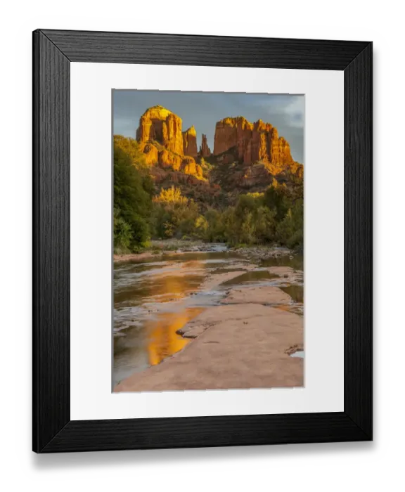 Framed Print : USA, Arizona, Sedona, Cathedral Rock
