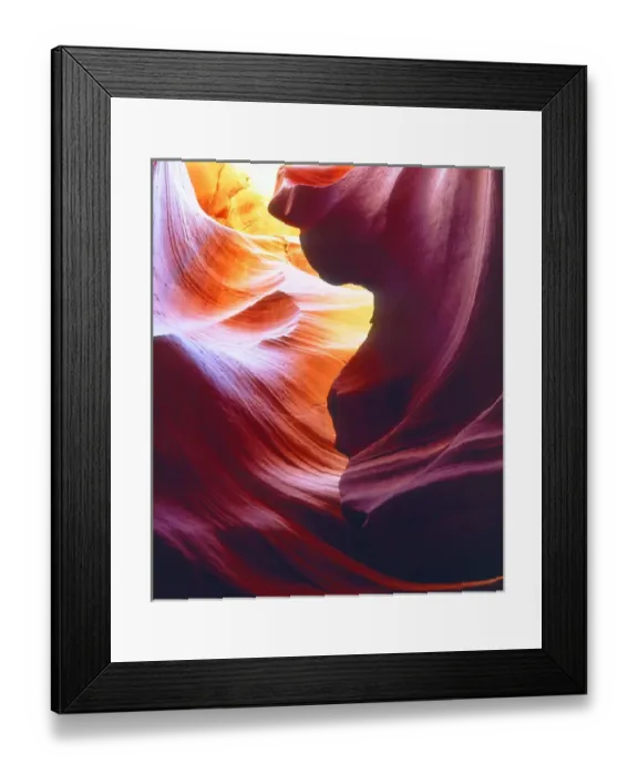 Framed Print : USA, Arizona, Antelope Slot Canyon in Arizona