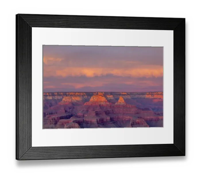 Framed Print : Arizona, Grand Canyon National Park, South Rim, Sunset Framed Print : Arizona, Grand Canyon National Park, South Rim, Sunset