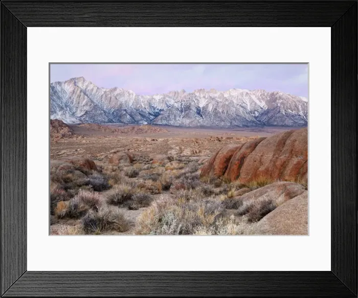 Framed Print : USA, California, Lone Pine. View of Lone Pine Peak and Mount Whitney as seen from the Alabama Hills Framed Print : USA, California, Lone Pine. View of Lone Pine Peak and Mount Whitney as seen from the Alabama Hills