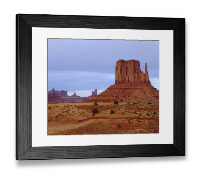 Framed Print : USA; Arizona; Arizona; Sandstone formations in Monument Valley