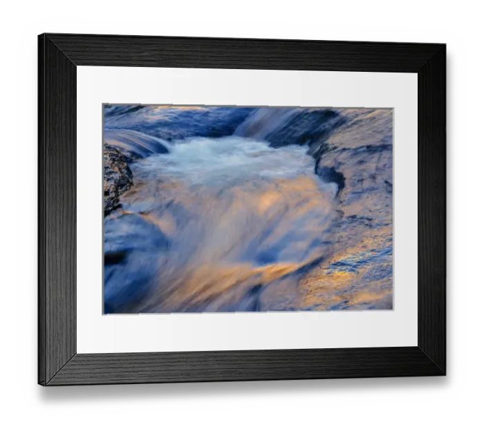 Framed Print : USA, Arizona, Sedona. Reflections on water flowing over rock Framed Print : USA, Arizona, Sedona. Reflections on water flowing over rock