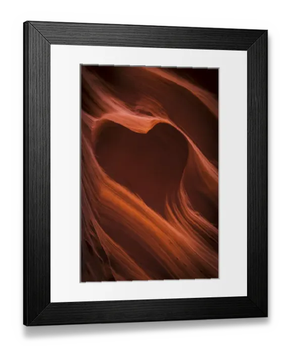 Framed Print : USA, Arizona, Canyon X. Heart shape in eroded sandstone rock Framed Print : USA, Arizona, Canyon X. Heart shape in eroded sandstone rock