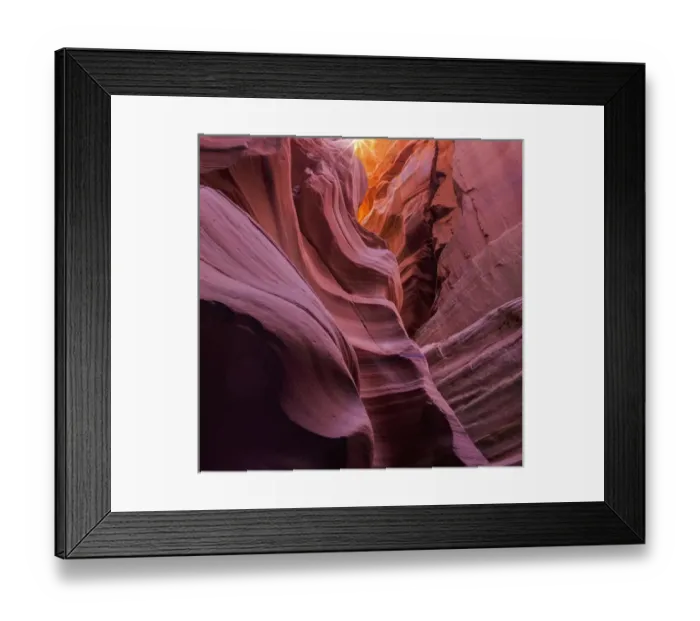 Framed Print : USA, Arizona, Canyon X. Formation in eroded sandstone rock Framed Print : USA, Arizona, Canyon X. Formation in eroded sandstone rock