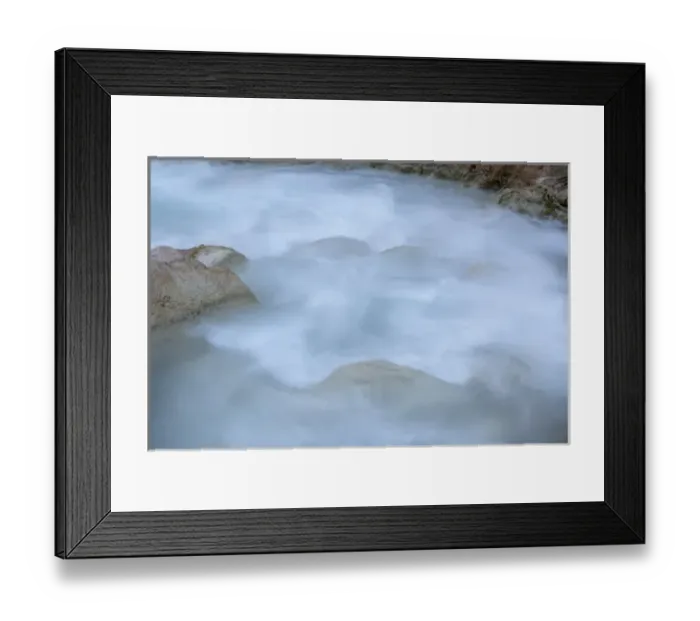 Framed Print : USA, Arizona, Grand Canyon National Park. Close-up of Havasu Creeks blue water