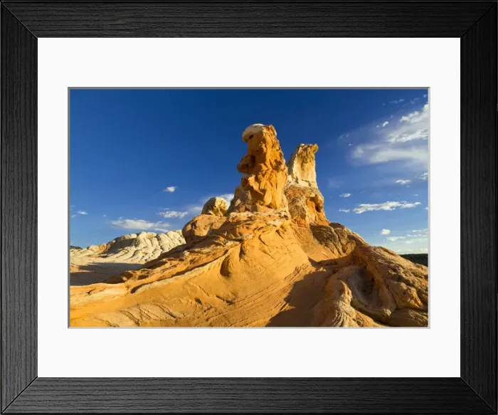 Framed Print : Sandstone formations at the White Pocket in the Vermillion Cliffs National Monument Framed Print : Sandstone formations at the White Pocket in the Vermillion Cliffs National Monument
