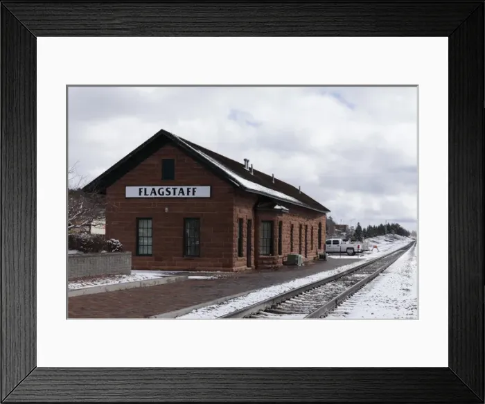 Framed Print : Flagstaff, Arizona, United States. Route 66