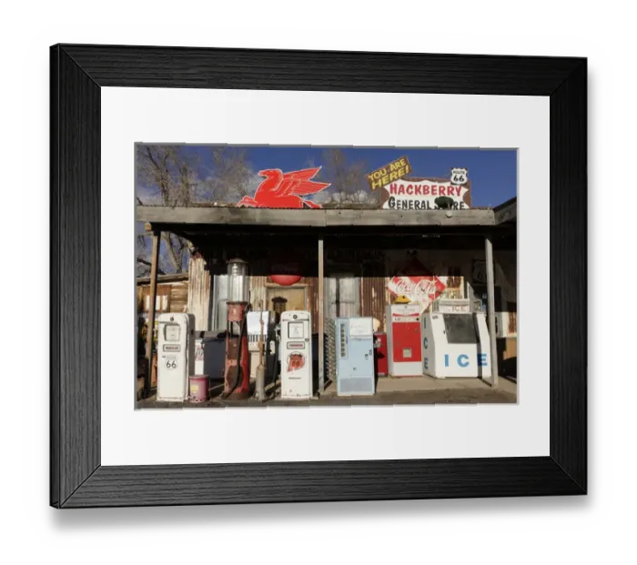 Framed Print : Hackberry, Arizona, United States. Route 66 Framed Print : Hackberry, Arizona, United States. Route 66