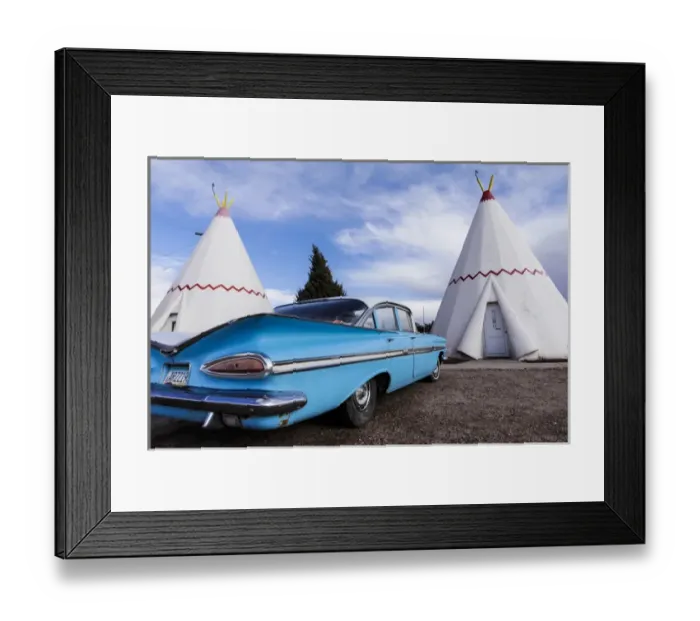 Framed Print : Holbrook, Arizona, United States. Route 66 Framed Print : Holbrook, Arizona, United States. Route 66