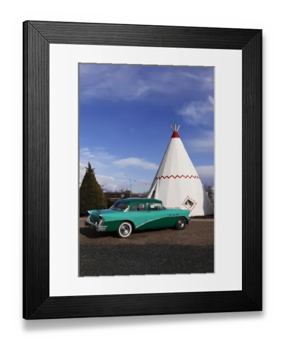 Framed Print : Holbrook, Arizona, United States. Route 66 Framed Print : Holbrook, Arizona, United States. Route 66