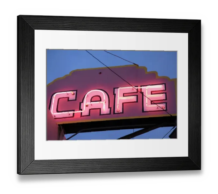 Framed Print : Holbrook, Arizona, United States. Route 66