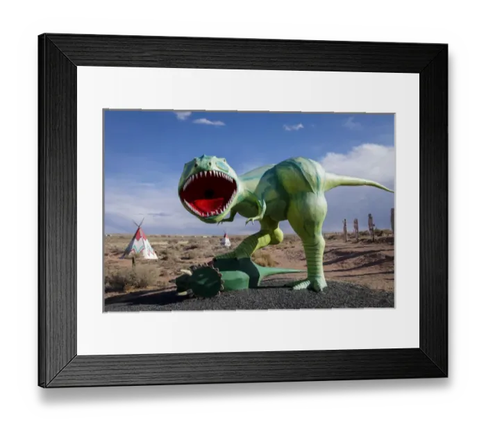 Framed Print : Holbrook, Arizona, United States. Route 66 Framed Print : Holbrook, Arizona, United States. Route 66