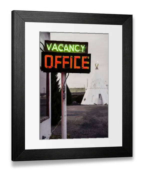 Framed Print : Holbrook, Arizona, United States. Route 66 Framed Print : Holbrook, Arizona, United States. Route 66