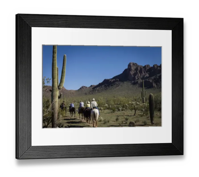 Framed Print : Tucson, Arizona, United States. White Stallion Dude Ranch Framed Print : Tucson, Arizona, United States. White Stallion Dude Ranch