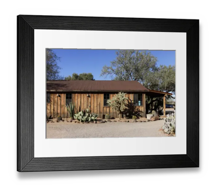 Framed Print : Tucson, Arizona, United States. White Stallion Dude Ranch Framed Print : Tucson, Arizona, United States. White Stallion Dude Ranch