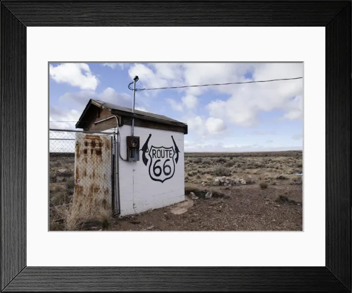 Framed Print : Two Guns, Arizona, United States. Route 66 Framed Print : Two Guns, Arizona, United States. Route 66