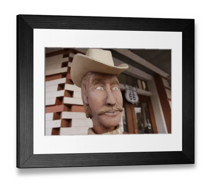 Framed Print : Winslow, Arizona, United States. Route 66 Framed Print : Winslow, Arizona, United States. Route 66