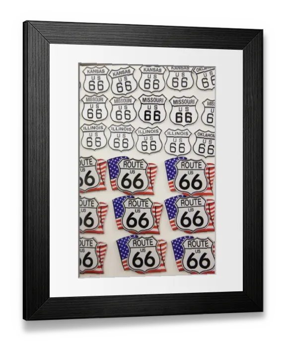 Framed Print : Winslow, Arizona, United States. Route 66