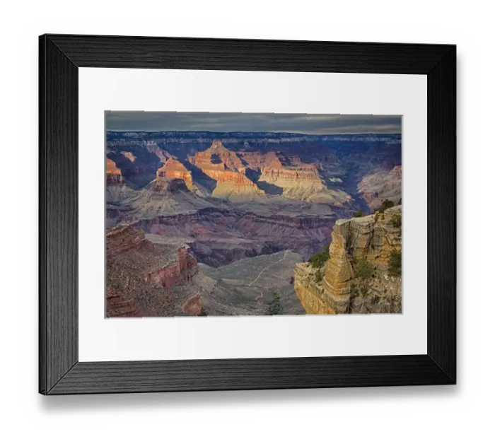 Framed Print : Arizona, Grand Canyon National Park, South Rim