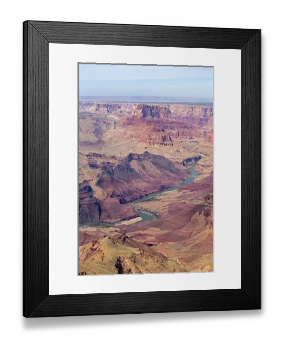 Framed Print : Arizona, Grand Canyon National Park, South Rim, Lipan Point