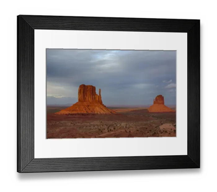 Framed Print : AZ, Monument Valley, The Mittens Framed Print : AZ, Monument Valley, The Mittens