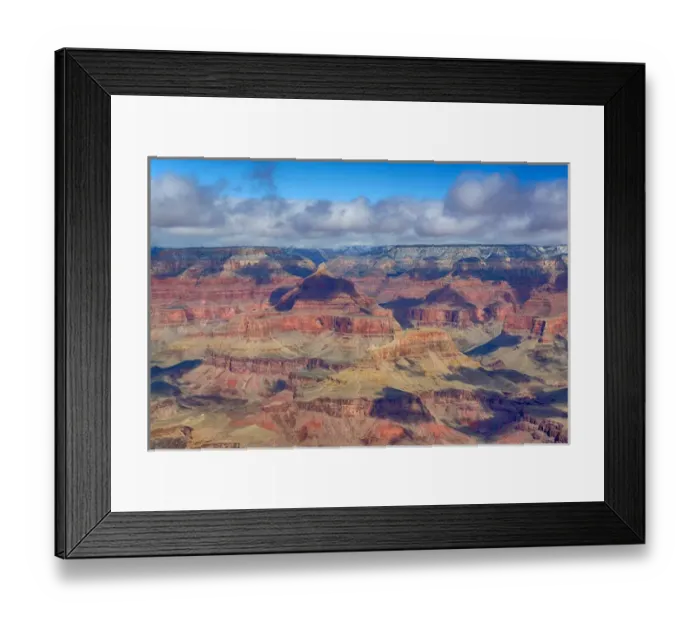 Framed Print : Arizona, Grand Canyon National Park, South Rim, Mather Point