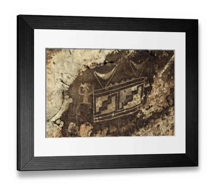 Framed Print : North America, USA, Arizona, Petrified Forest. Petroglyphs near Puerco Pueblo Framed Print : North America, USA, Arizona, Petrified Forest. Petroglyphs near Puerco Pueblo