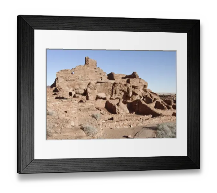 Framed Print : USA, Arizona. Native American ruins at Wupatki National Monument, located in north-central Arizona Framed Print : USA, Arizona. Native American ruins at Wupatki National Monument, located in north-central Arizona