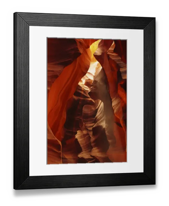 Framed Print : Slot Canyon; Upper Antelope Canyon