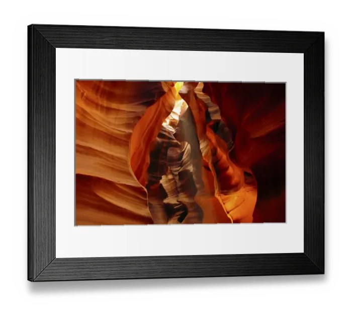 Framed Print : Slot Canyon, Upper Antelope Canyon, Page, Arizona, USA