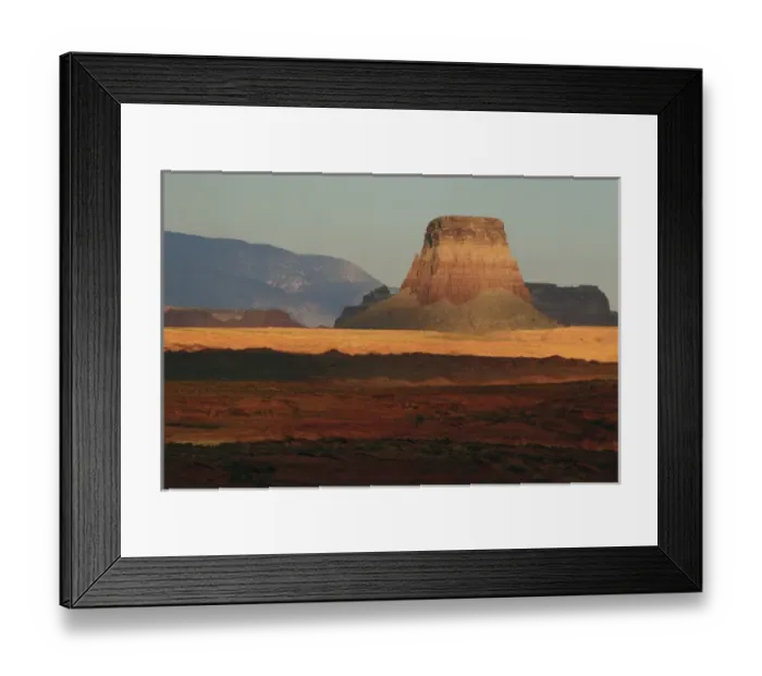 Framed Print : Tower Butte at Sunset; Glen Canyon National Recreation Area; Page; Arizona; USA Framed Print : Tower Butte at Sunset; Glen Canyon National Recreation Area; Page; Arizona; USA