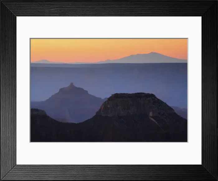 Framed Print : Sunrise, Bright Angel Point, North Rim, Grand Canyon National Park, Arizona, USA
