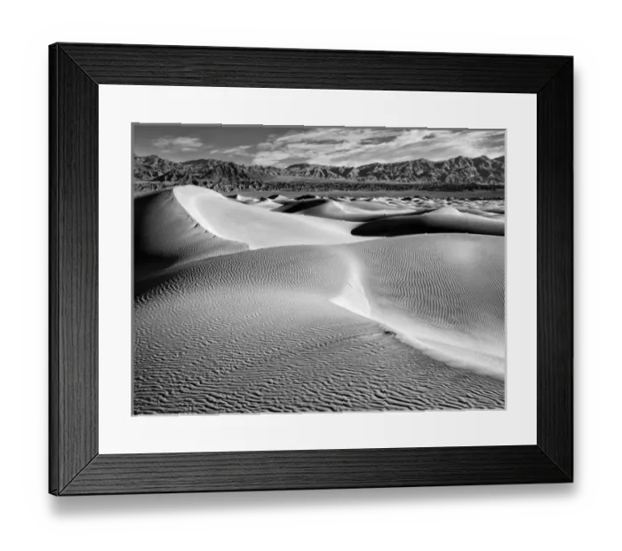 Framed Print : USA, California, Death Valley National Park, Morning sun hits Mesquite Flat Dunes Framed Print : USA, California, Death Valley National Park, Morning sun hits Mesquite Flat Dunes