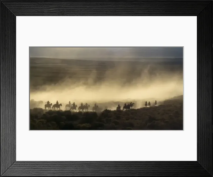 Framed Print : USA, California, Bishop, Cattle drive in the Eastern Sierra Framed Print : USA, California, Bishop, Cattle drive in the Eastern Sierra