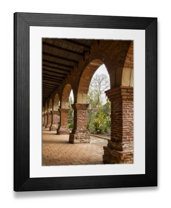 Framed Print : USA, California, San Juan Capistrano, Mission San Juan Capistrano Framed Print : USA, California, San Juan Capistrano, Mission San Juan Capistrano