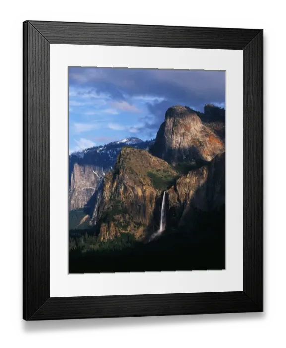 Framed Print : USA, California, Yosemite National Park, Yosemite Valley, Detail of Bridal Veil Falls Framed Print : USA, California, Yosemite National Park, Yosemite Valley, Detail of Bridal Veil Falls