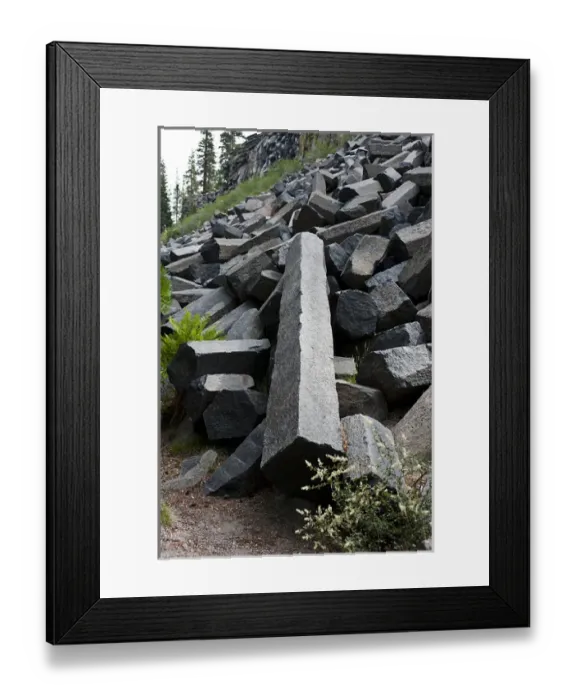 Framed Print : North America, USA, California, Mammoth Lakes, Sierra Nevada Mountains, Devil s