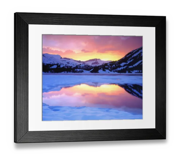 Framed Print : USA; California; Ellery Lake at Sunset, Sierra Nevada Mountains, CA Framed Print : USA; California; Ellery Lake at Sunset, Sierra Nevada Mountains, CA