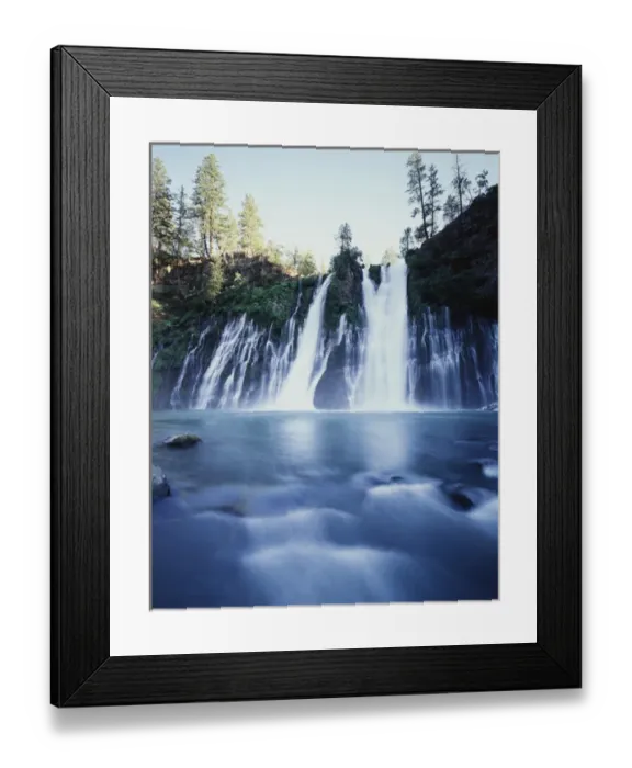 Framed Print : CTF-254. USA, California, McArthur-Burney Falls State Park, Burney Falls Framed Print : CTF-254. USA, California, McArthur-Burney Falls State Park, Burney Falls