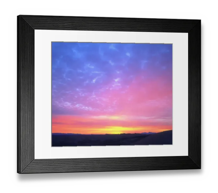 Framed Print : USA; California; San Diego; Sunrise Clouds over the desert Framed Print : USA; California; San Diego; Sunrise Clouds over the desert
